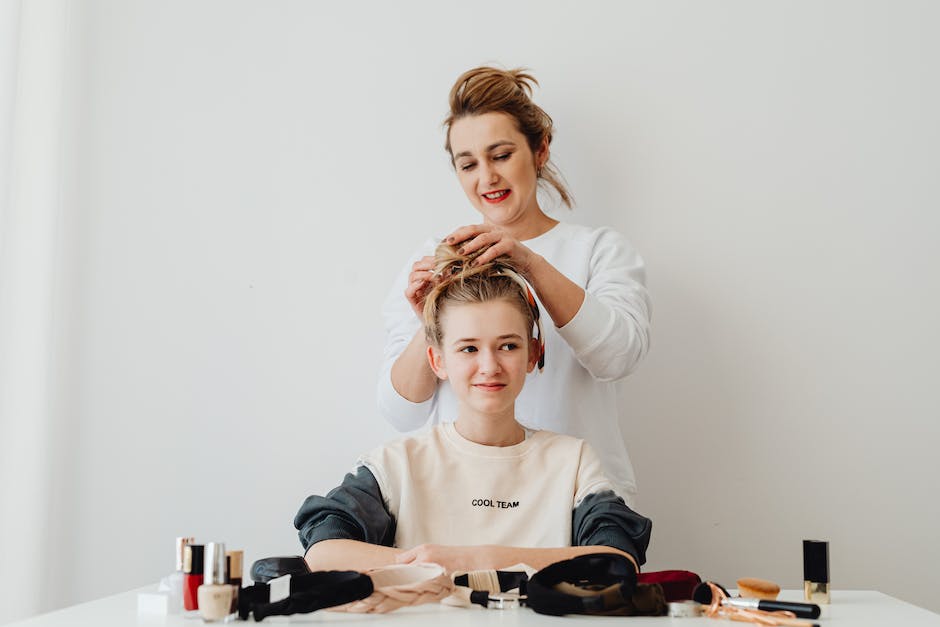 Haare waschen nach Fäden ziehen